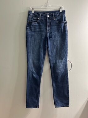Silver jeans Avery straight leg dark wash